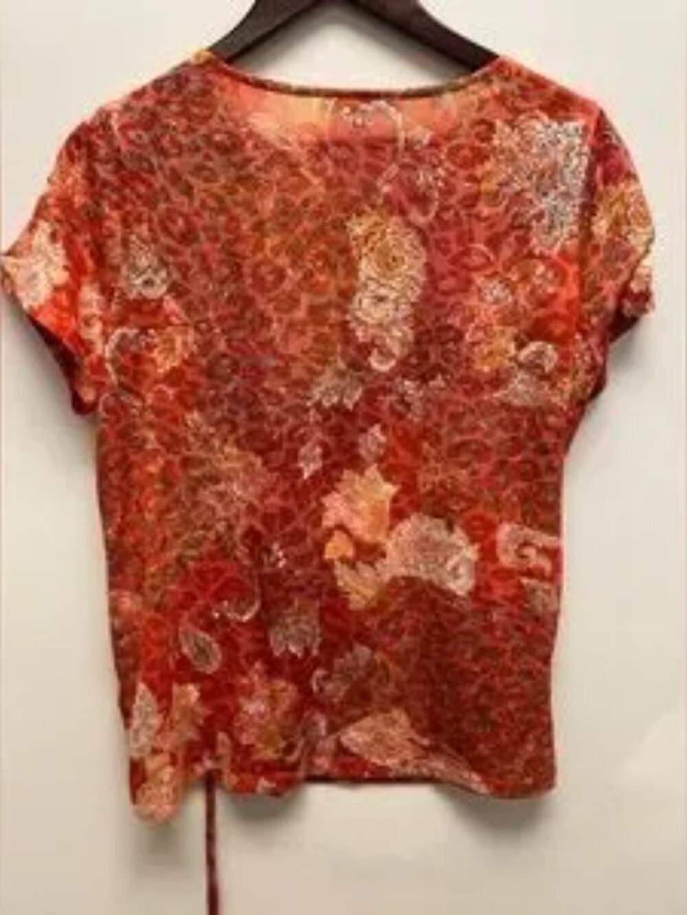 Cleo Floral Ruched Side Top - XL - Picture 2 of 5